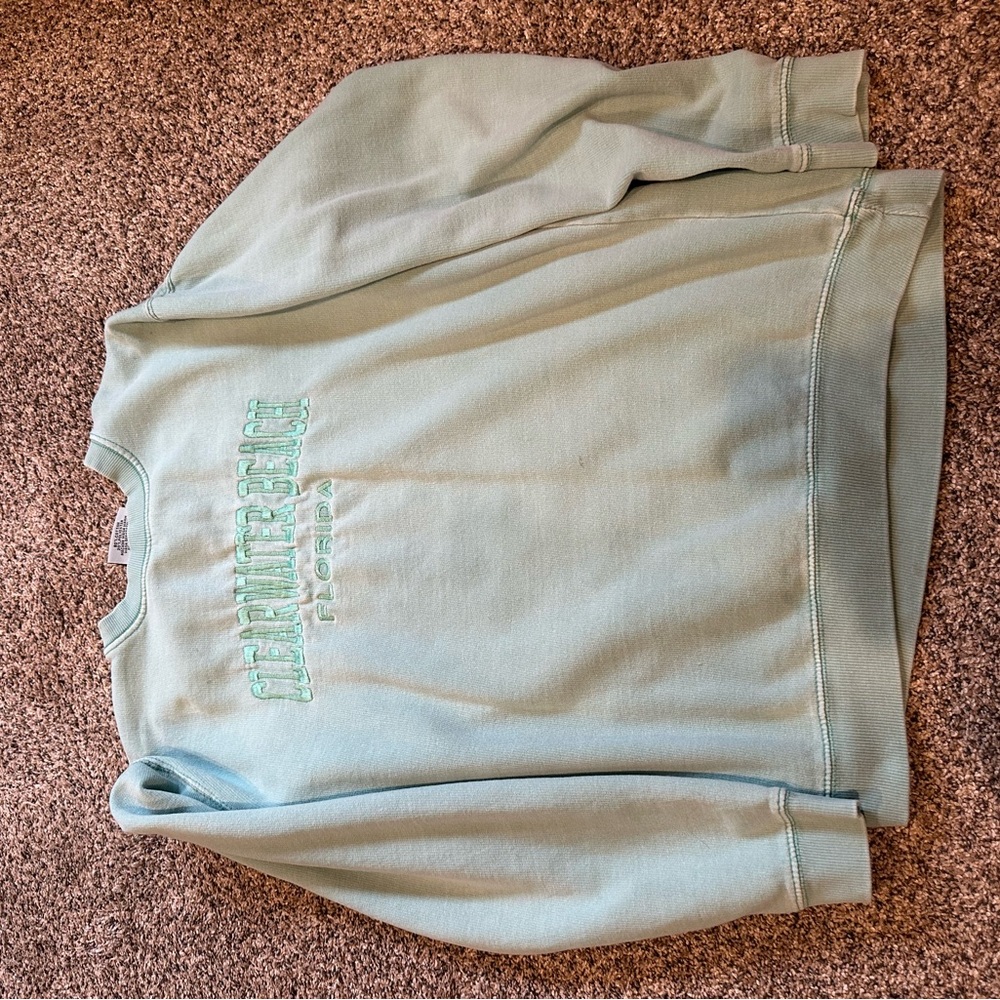 Green Clearwater Beach Sweatshirt